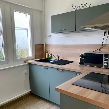 Douceur Marine Parking Jardin Balcon 150m Apartamento Berck